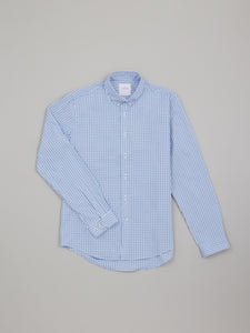 Holford Blue Tattersall Check