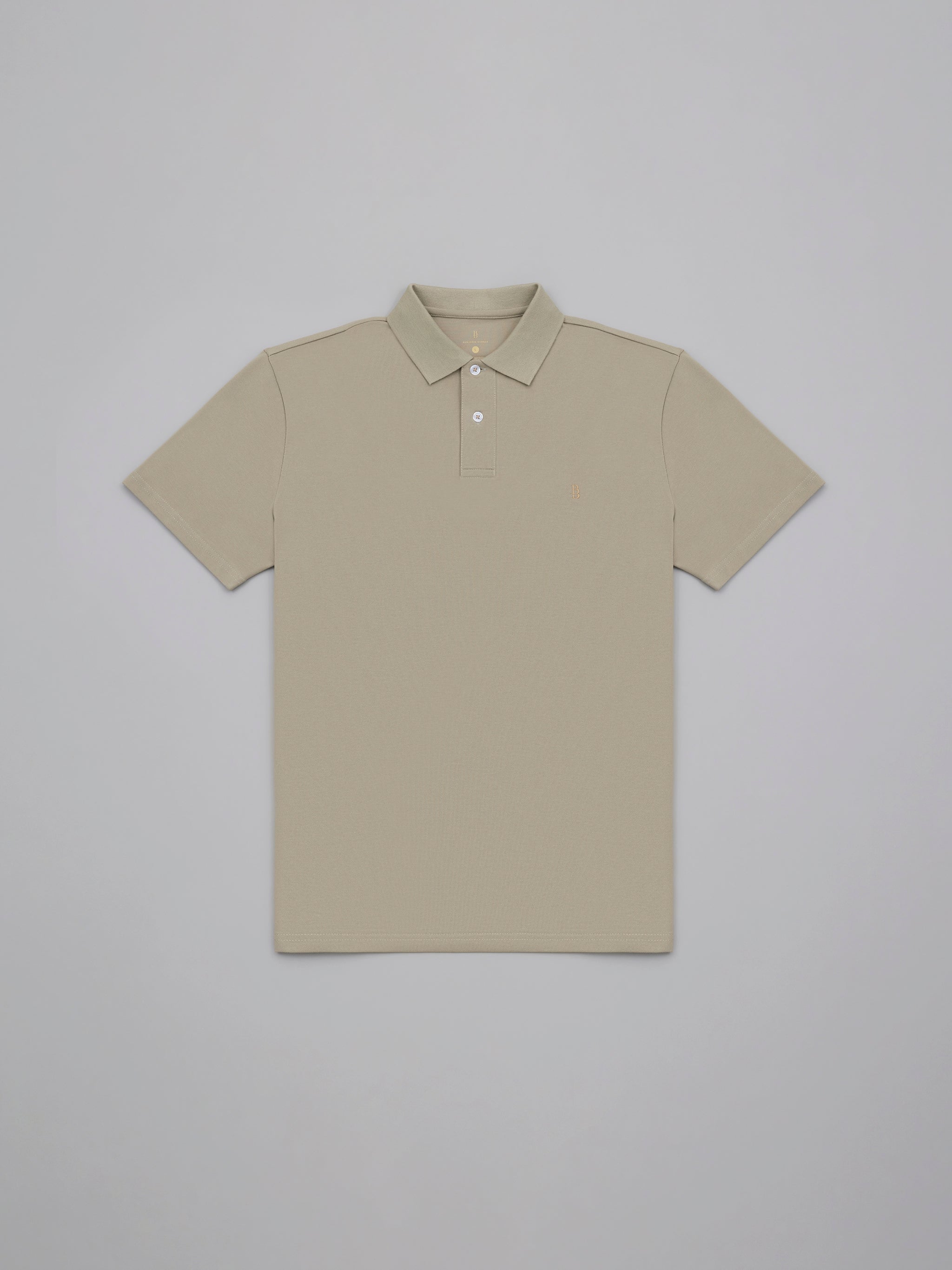 Pique Logo Polo Tee