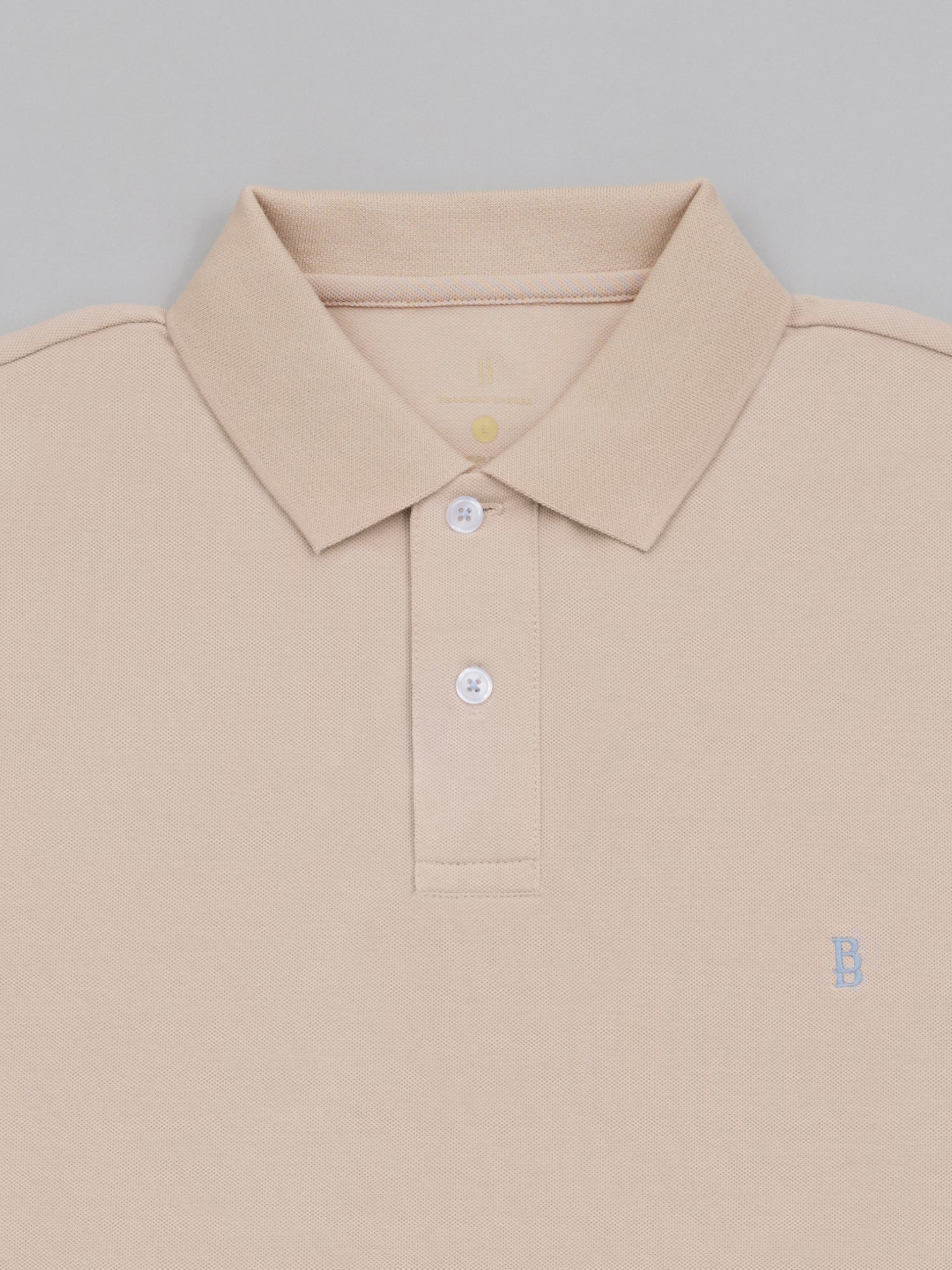 Pique Logo Polo Tee