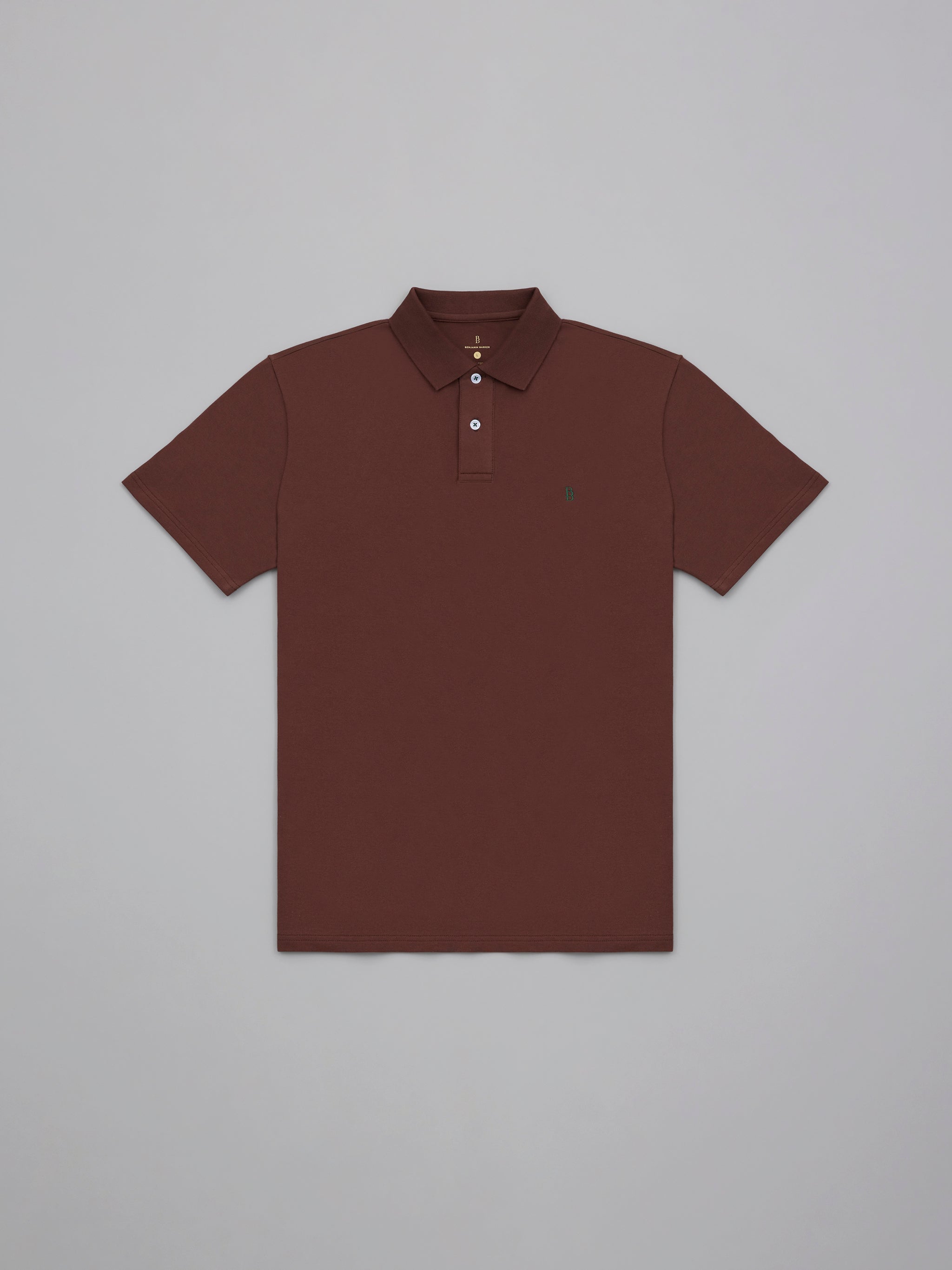 Pique Logo Polo Tee