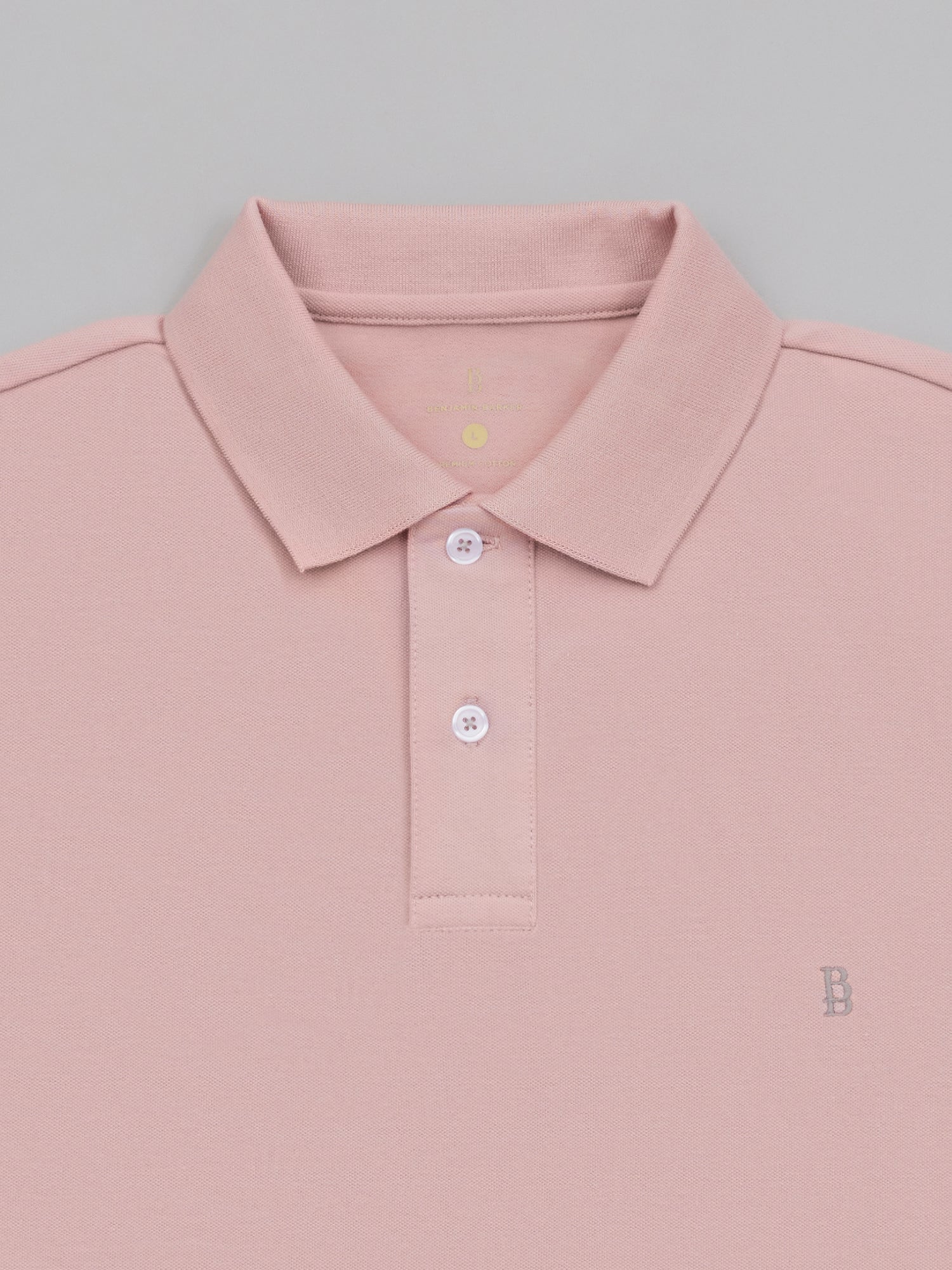 Pique Logo Polo Tee