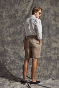 Linen Drawstring Shorts