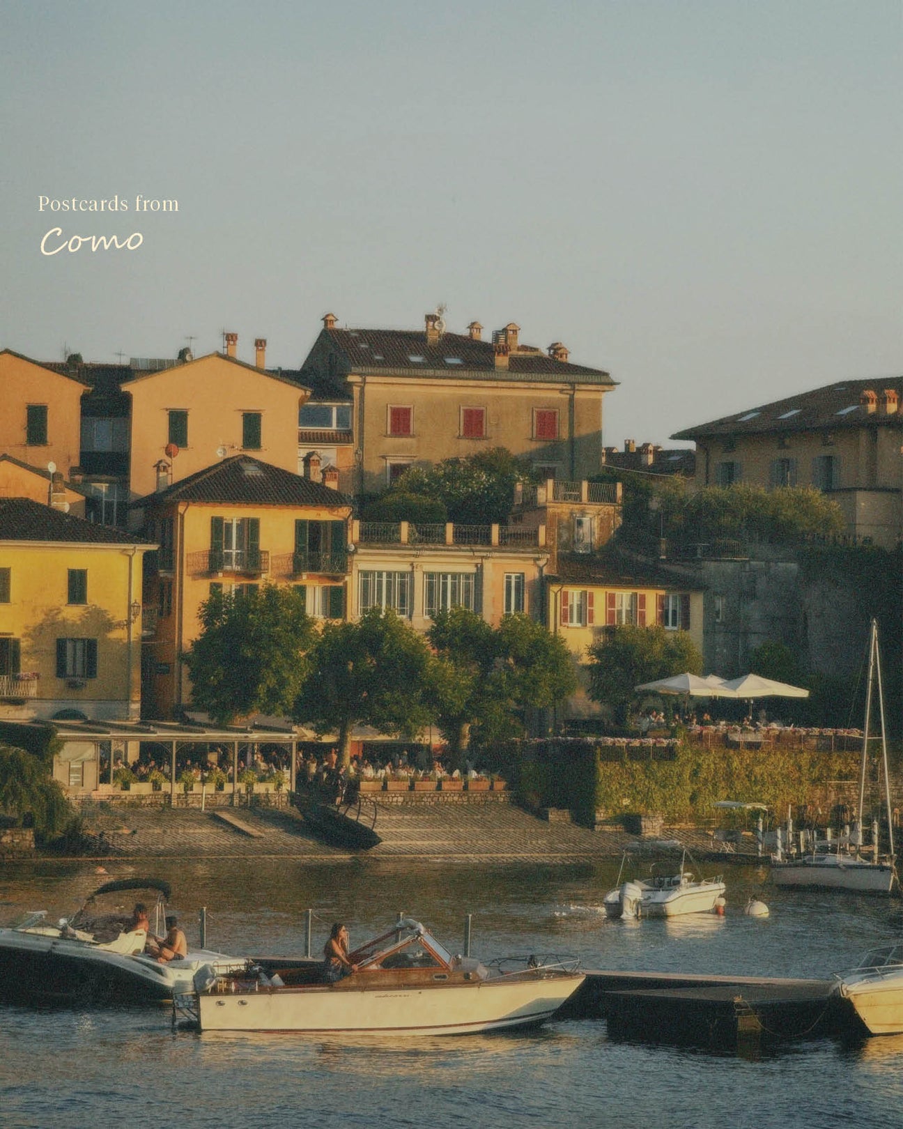 Benjamin Barker Postcards from  Como, Italy