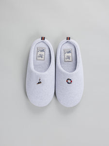 Grey Rib Home Slipper