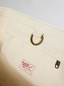 BBYC Off White Canvas Tote Bag