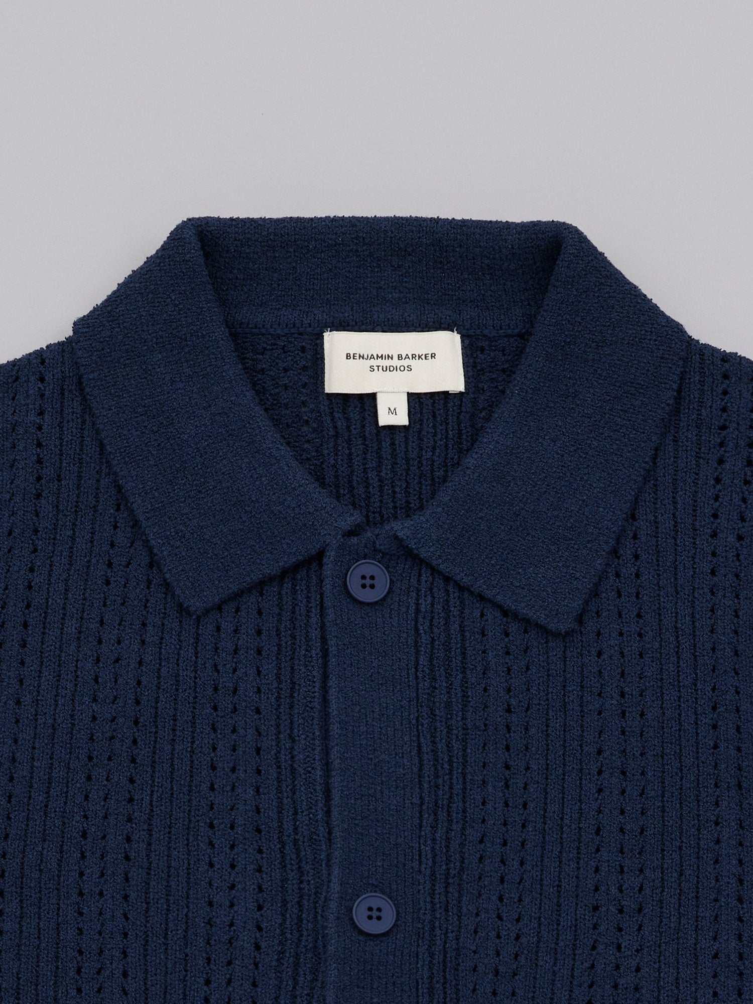Dickie Woven Knit Shirt - Navy