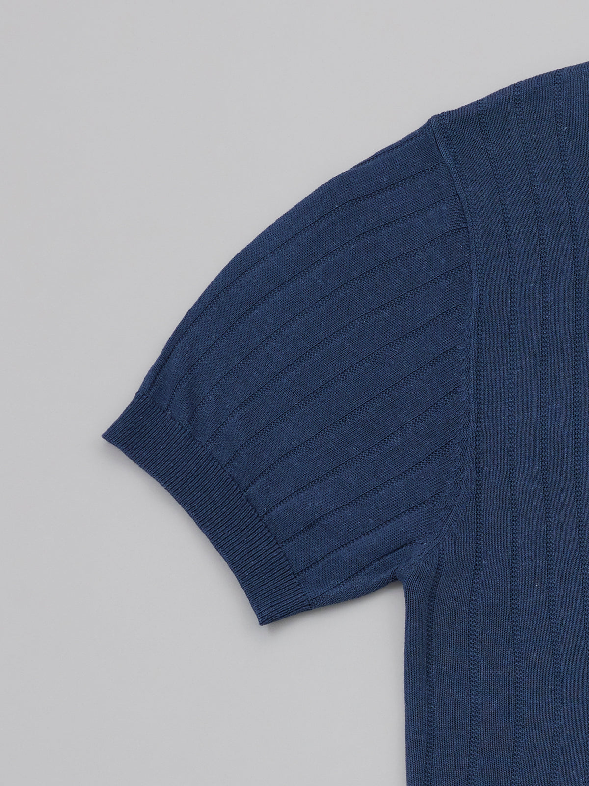 Half Zip Rib Polo