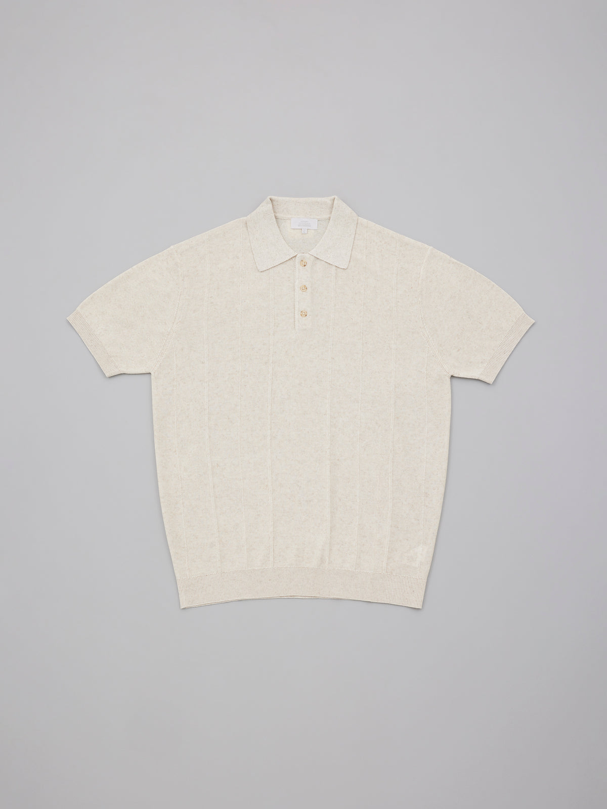 Textured Knit Polo