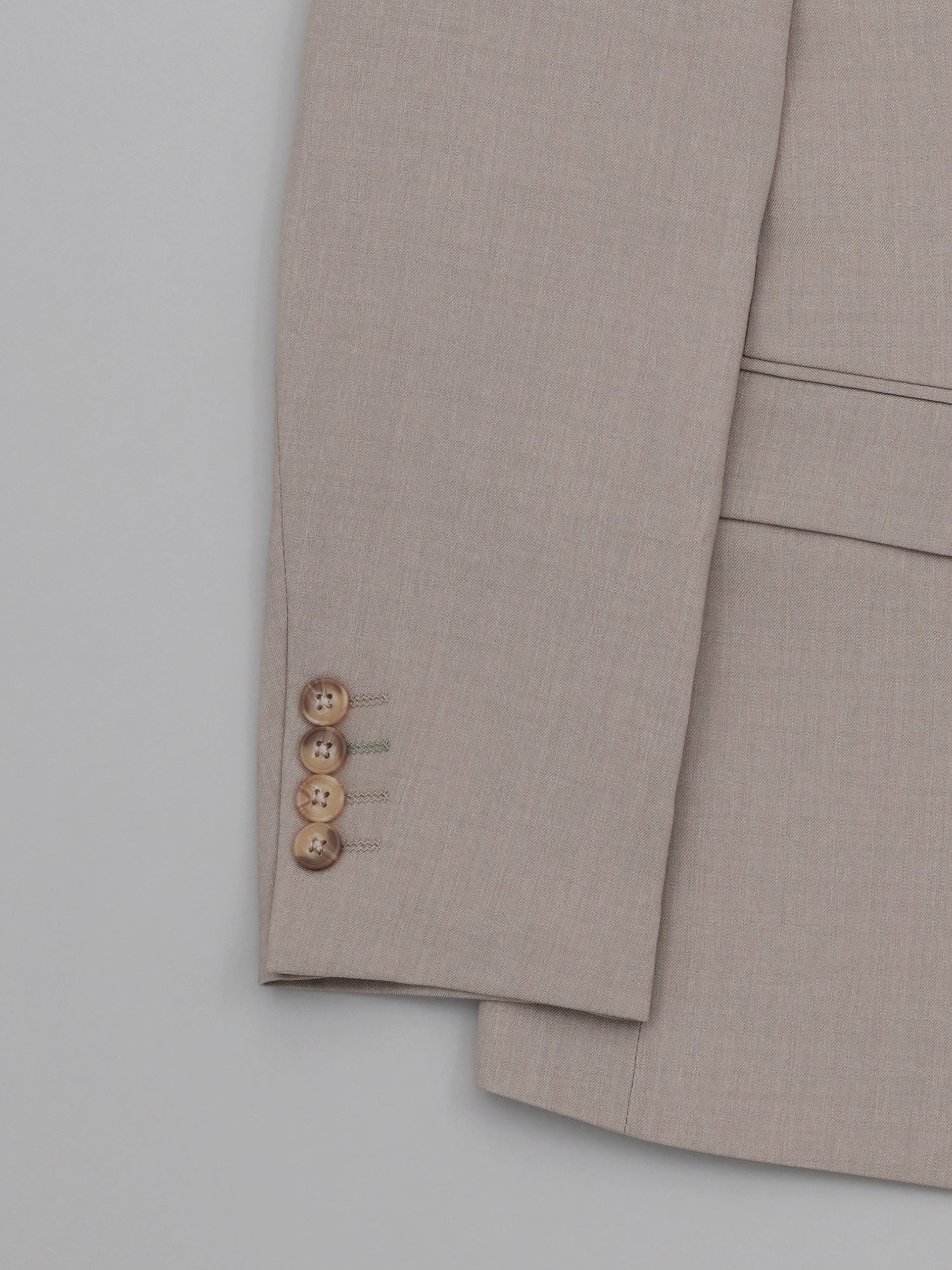 Motoji Warm Gray Suit Jacket