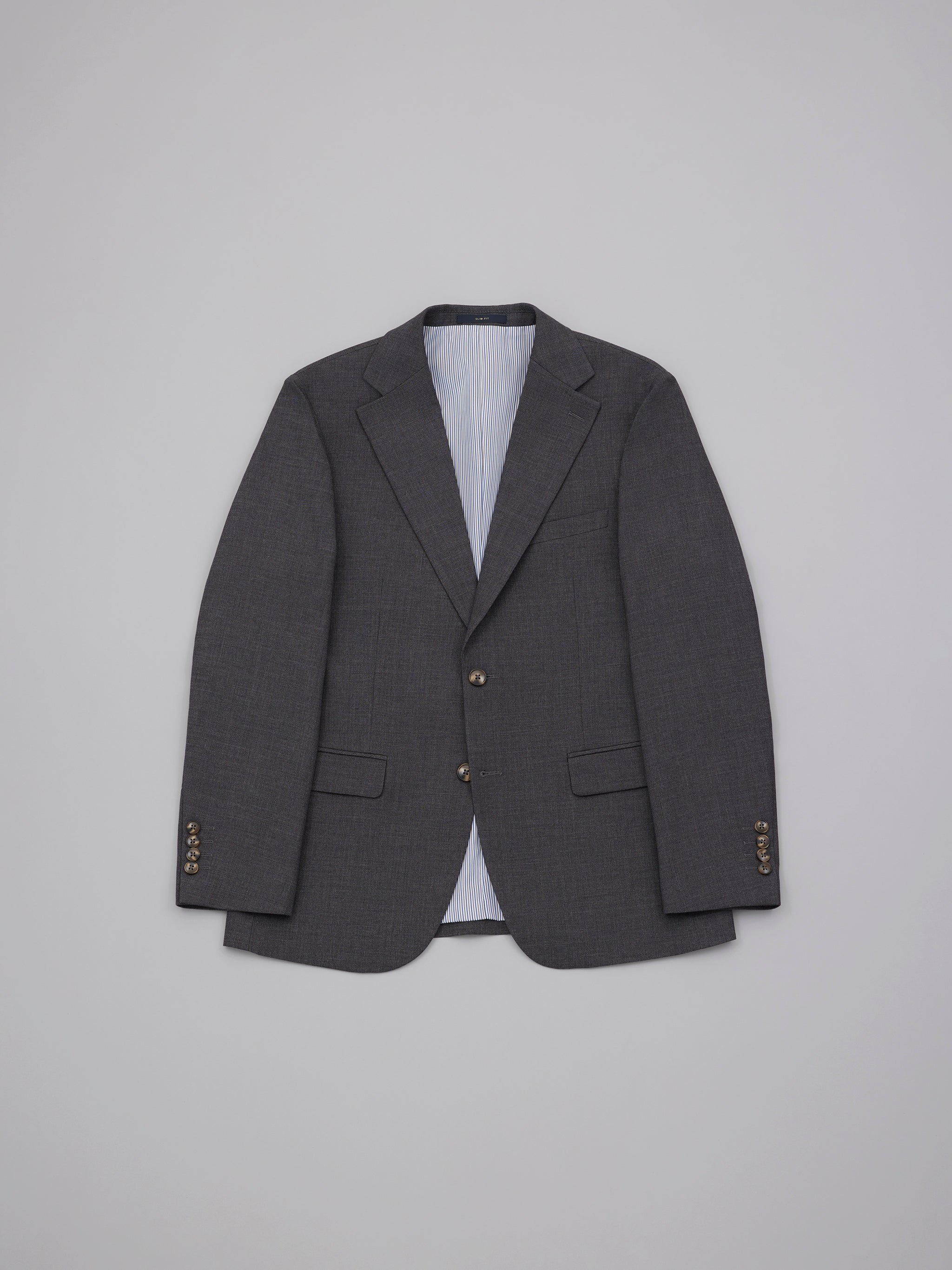 Tetsu Charcoal Glen Plaid Suit