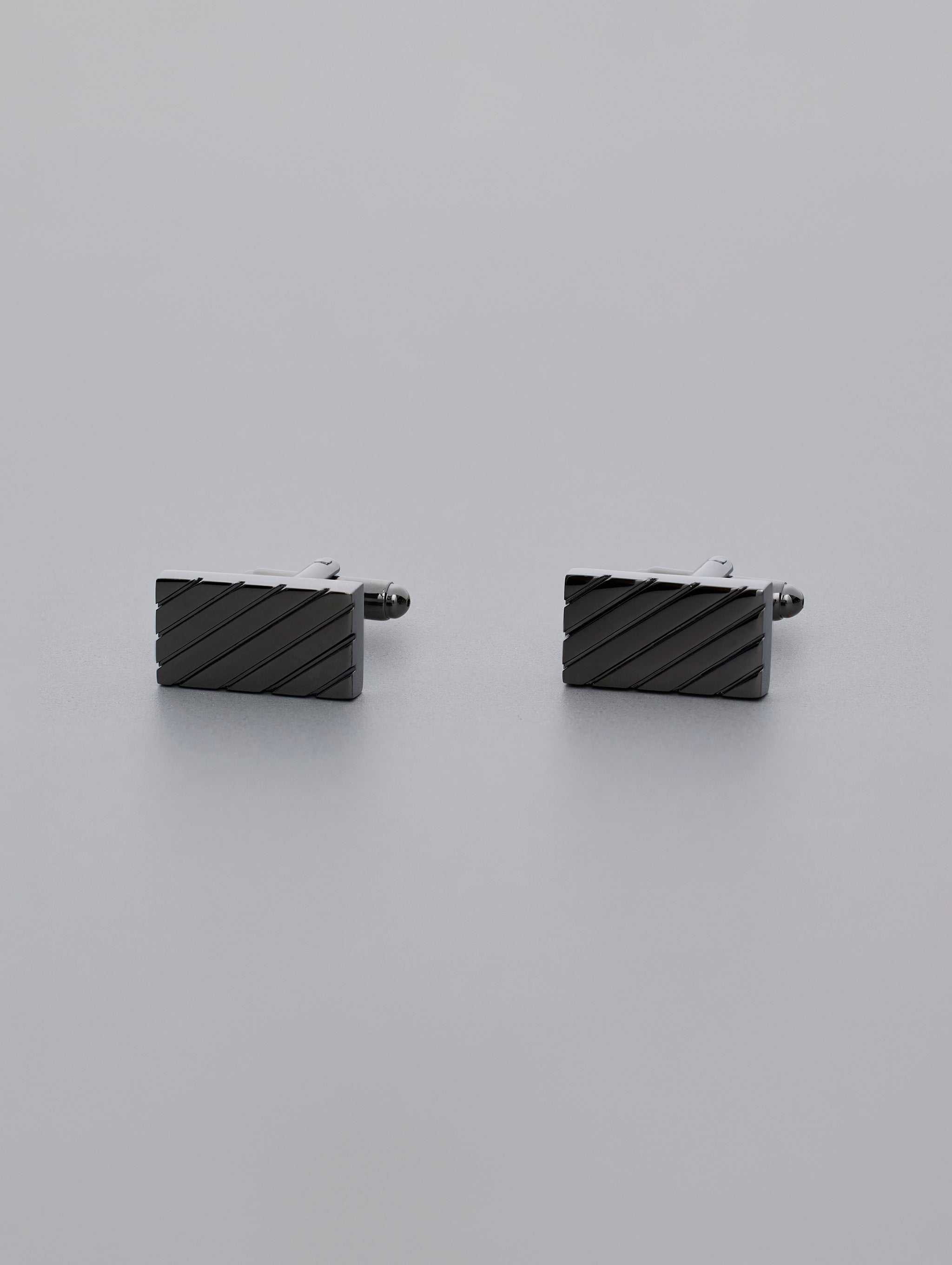 Stafford Gunmetal Cufflinks
