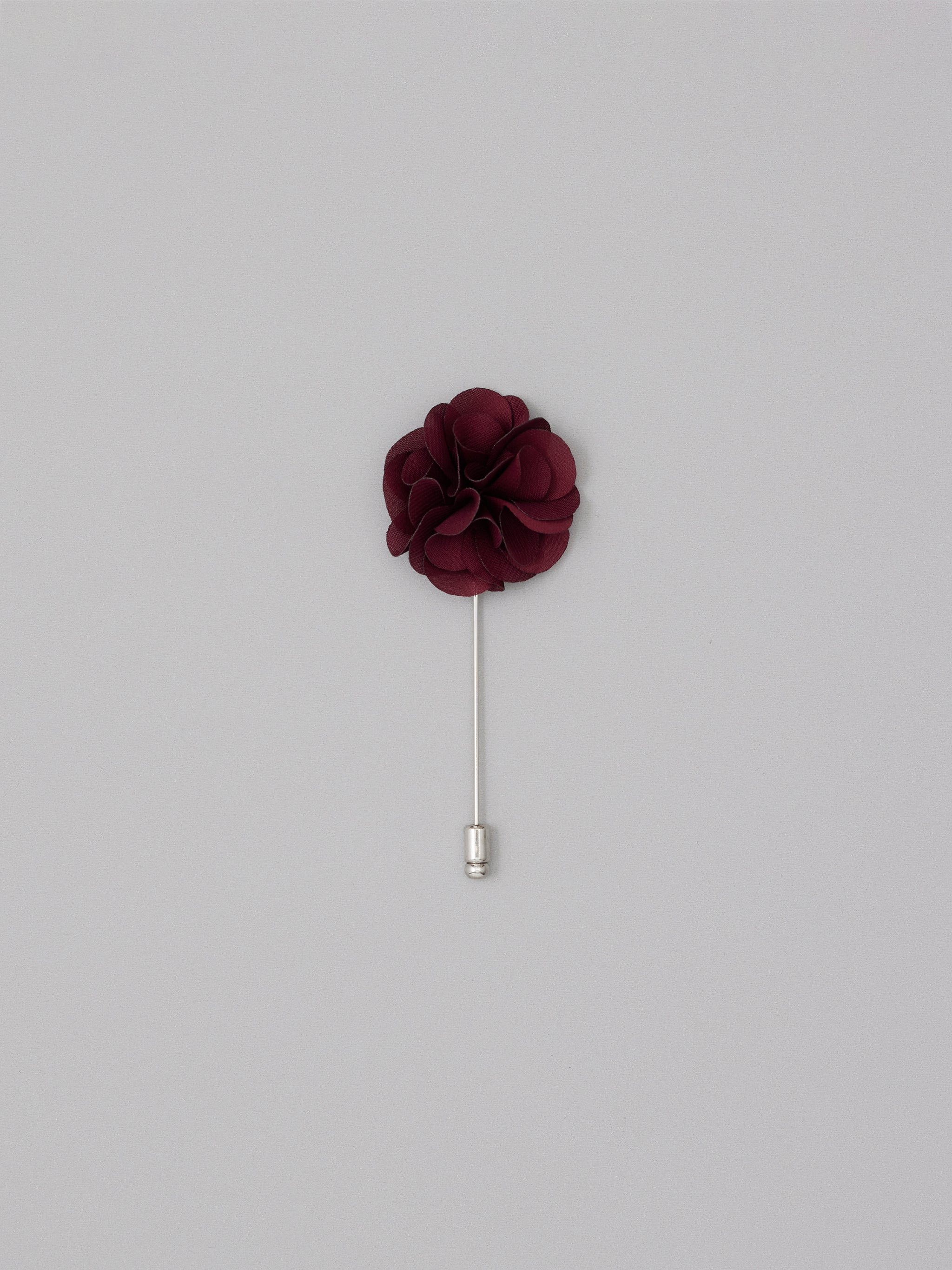 Cavan Burgundy Lapel Pin