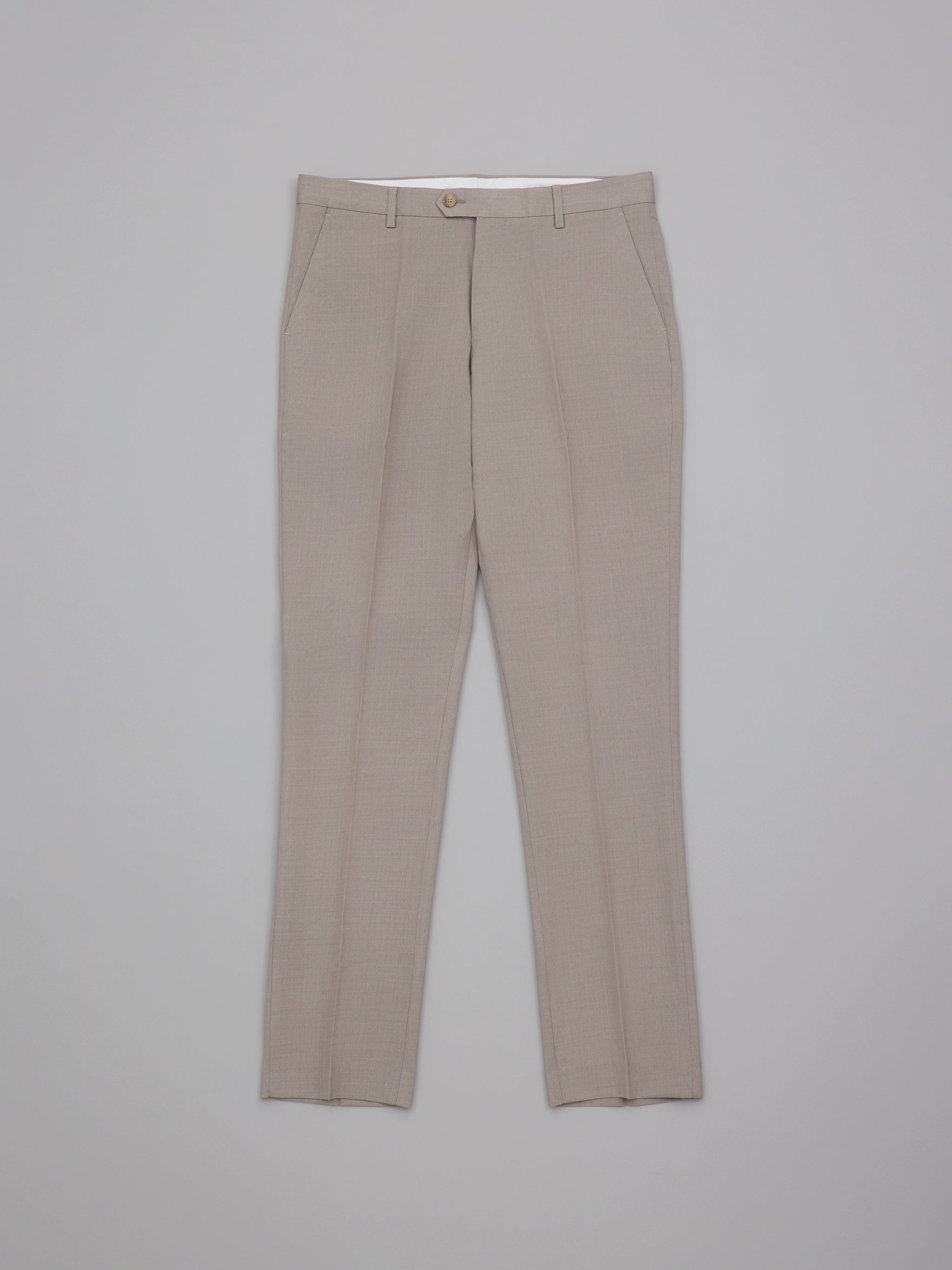 Motoji Warm Gray Suit Pants