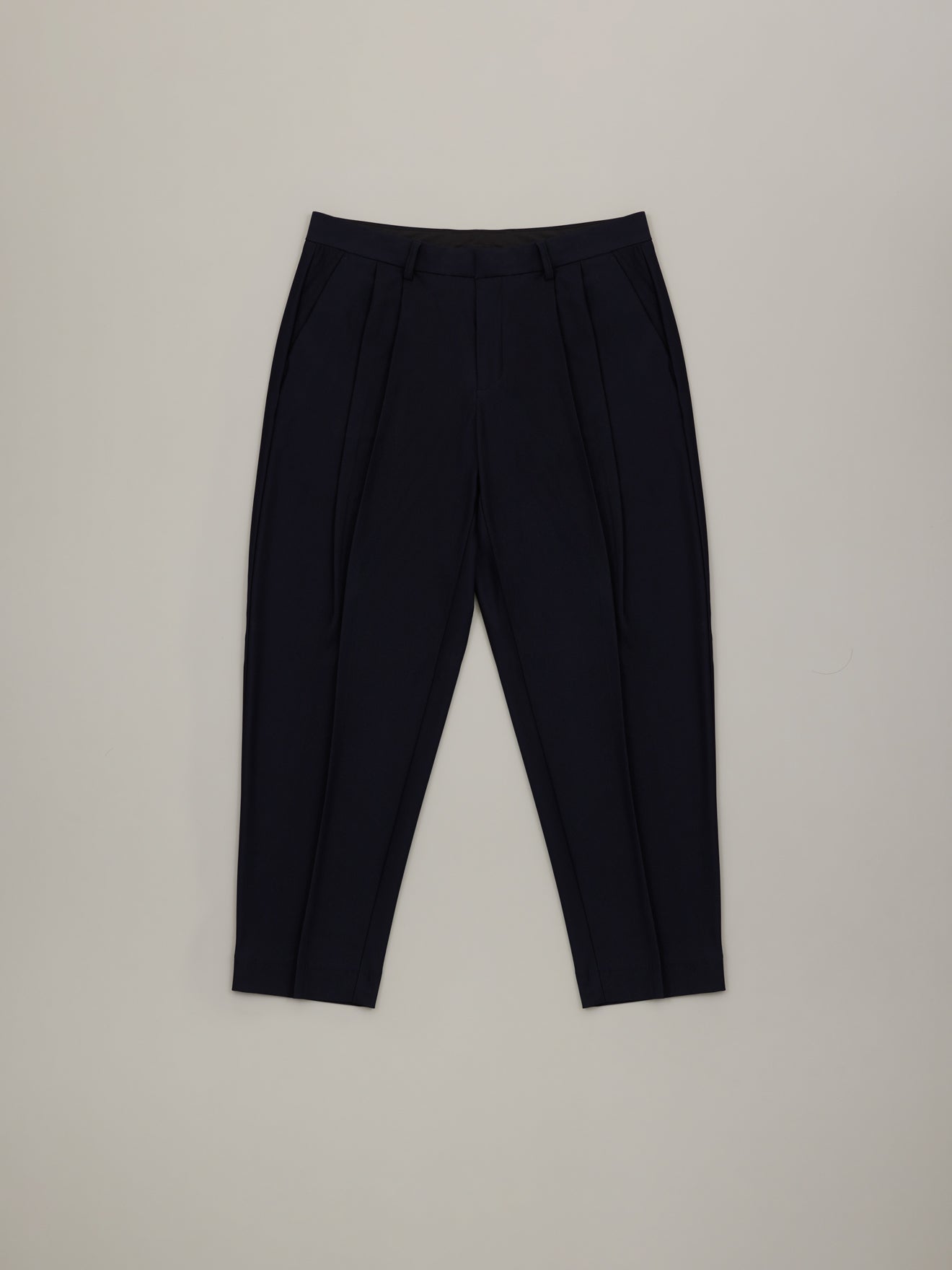 Shohei Navy Pleated Pants