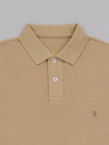 Pique Logo Polo Tee