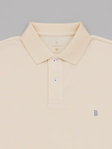 Pique Logo Polo Tee