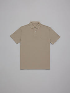 Pique Logo Polo Tee