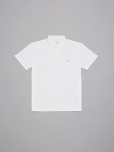 Pique Logo Polo Tee