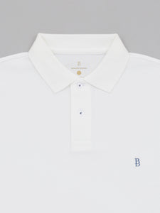 Pique Logo Polo Tee