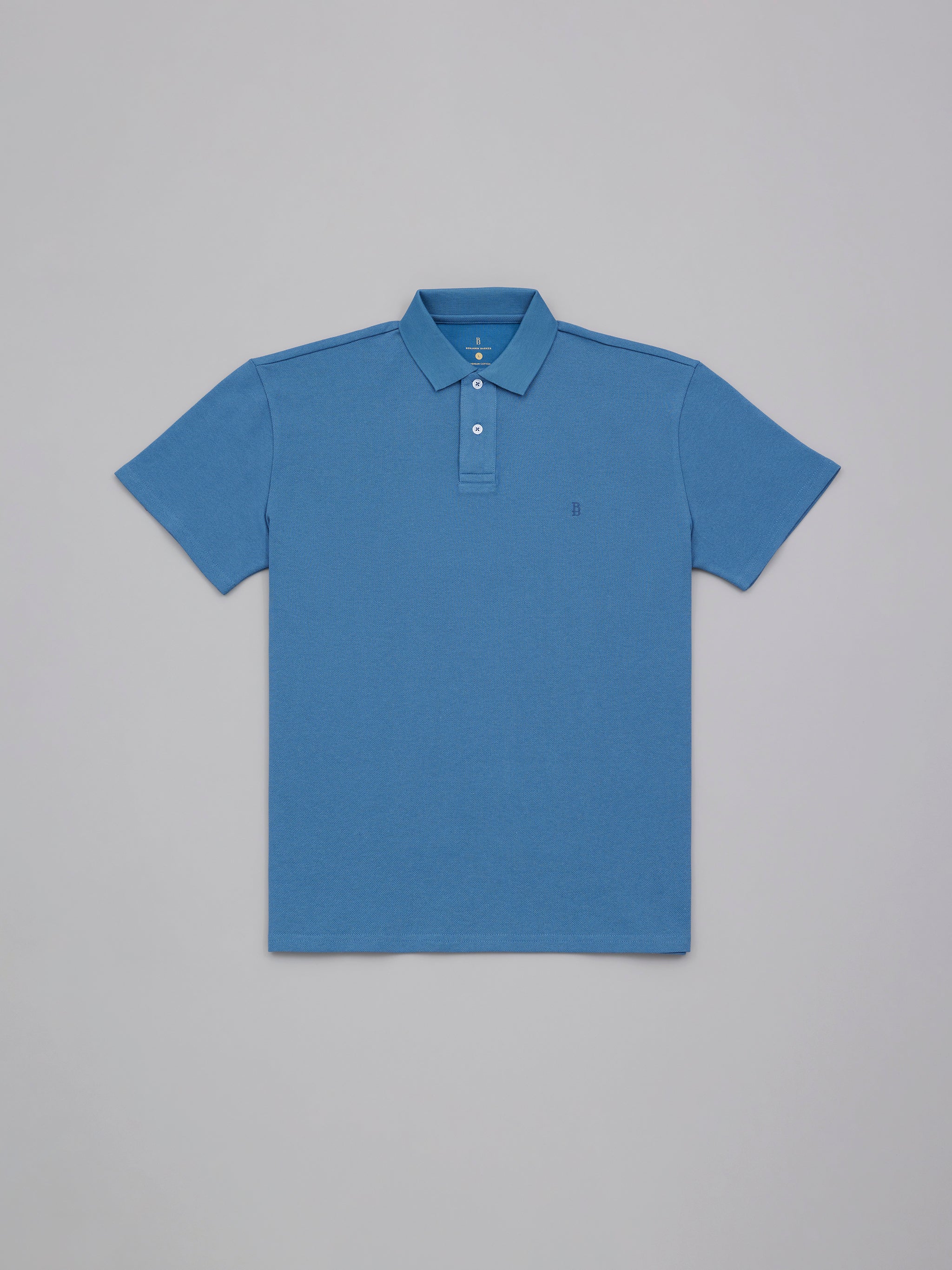 Pique Logo Polo Tee