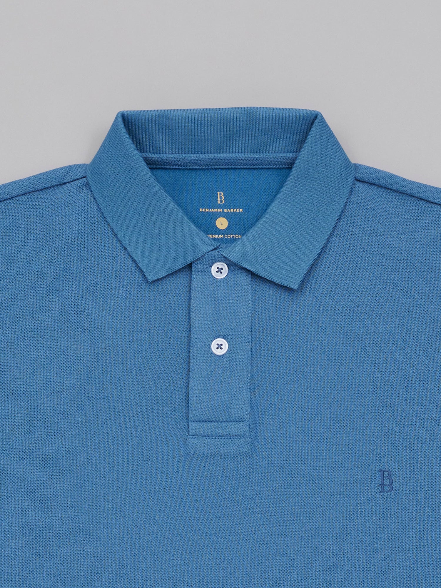 Pique Logo Polo Tee