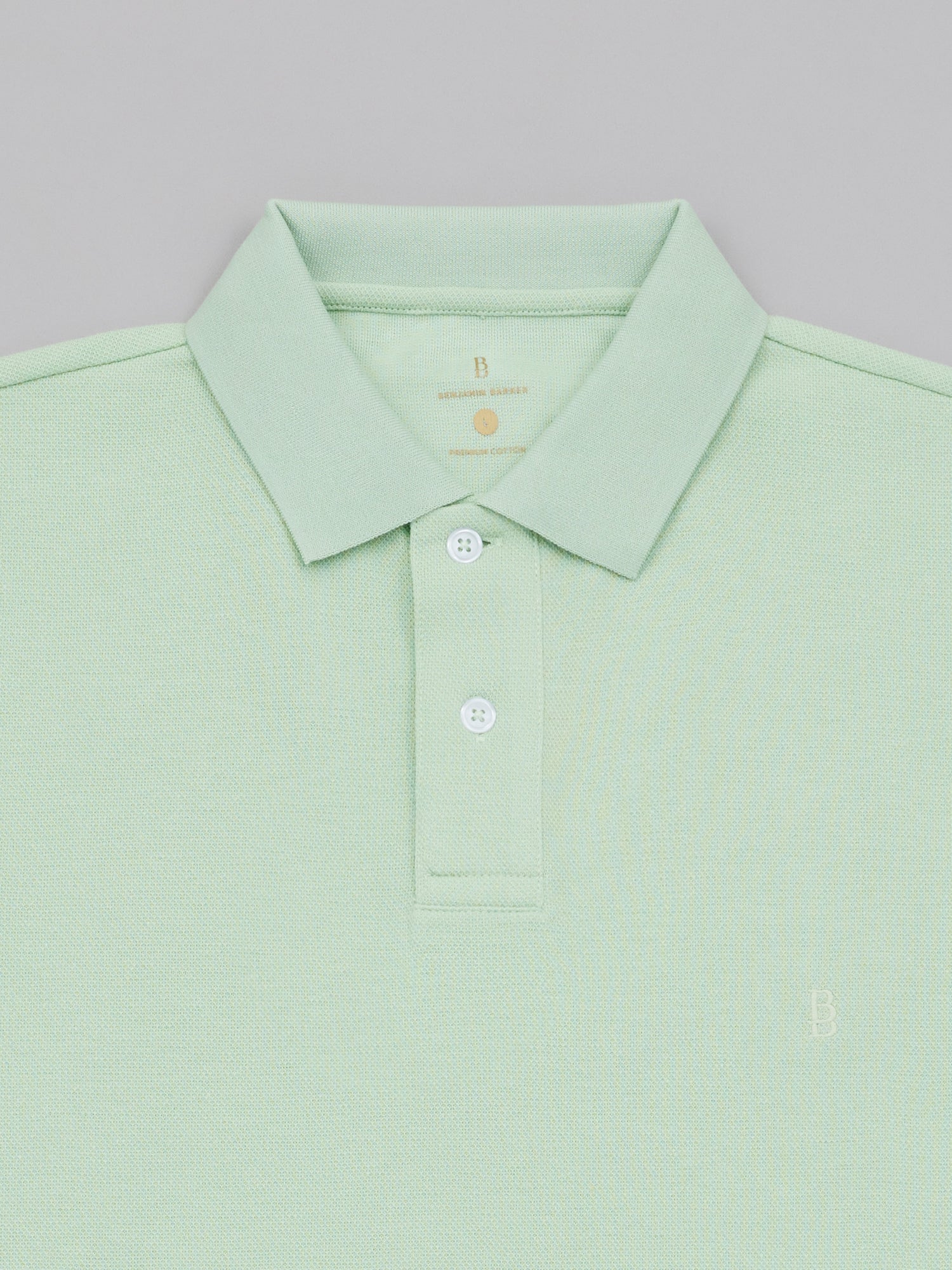 Pique Logo Polo Tee