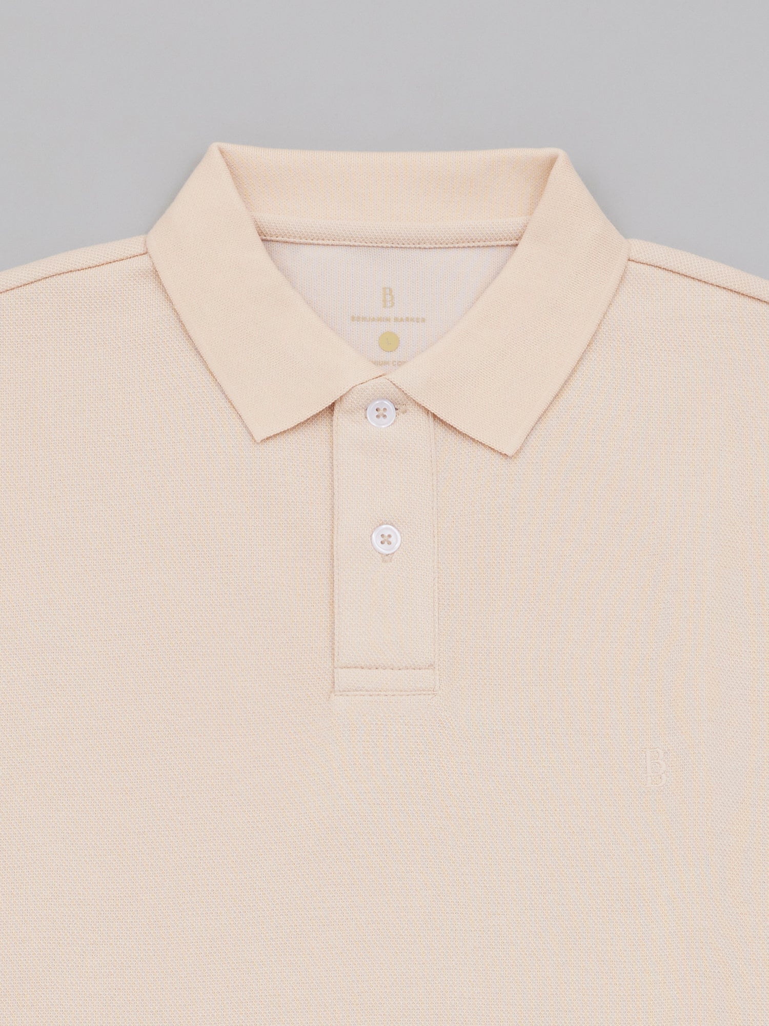 Pique Logo Polo Tee