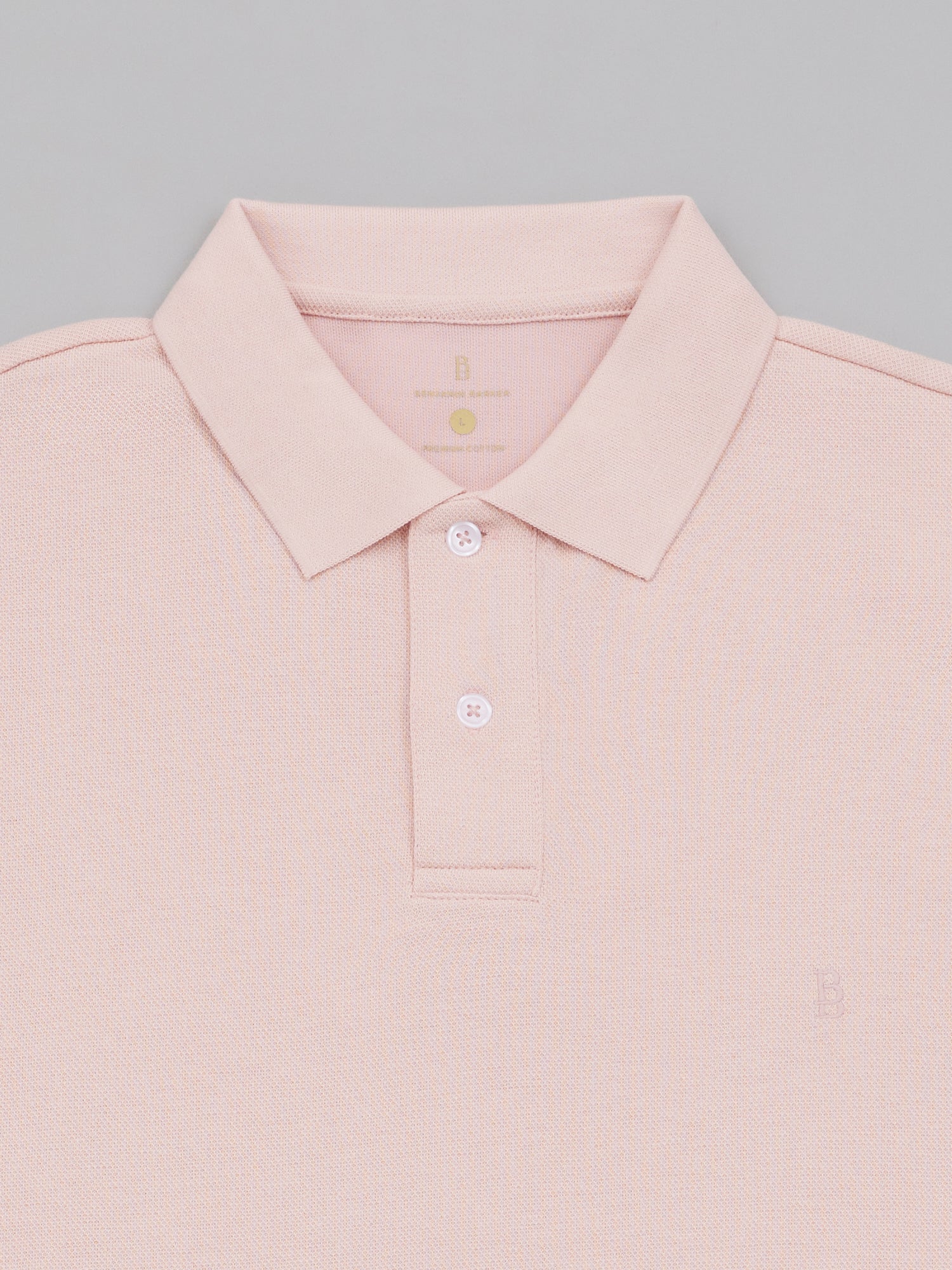 Pique Logo Polo Tee