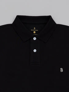 Pique Logo Polo Tee