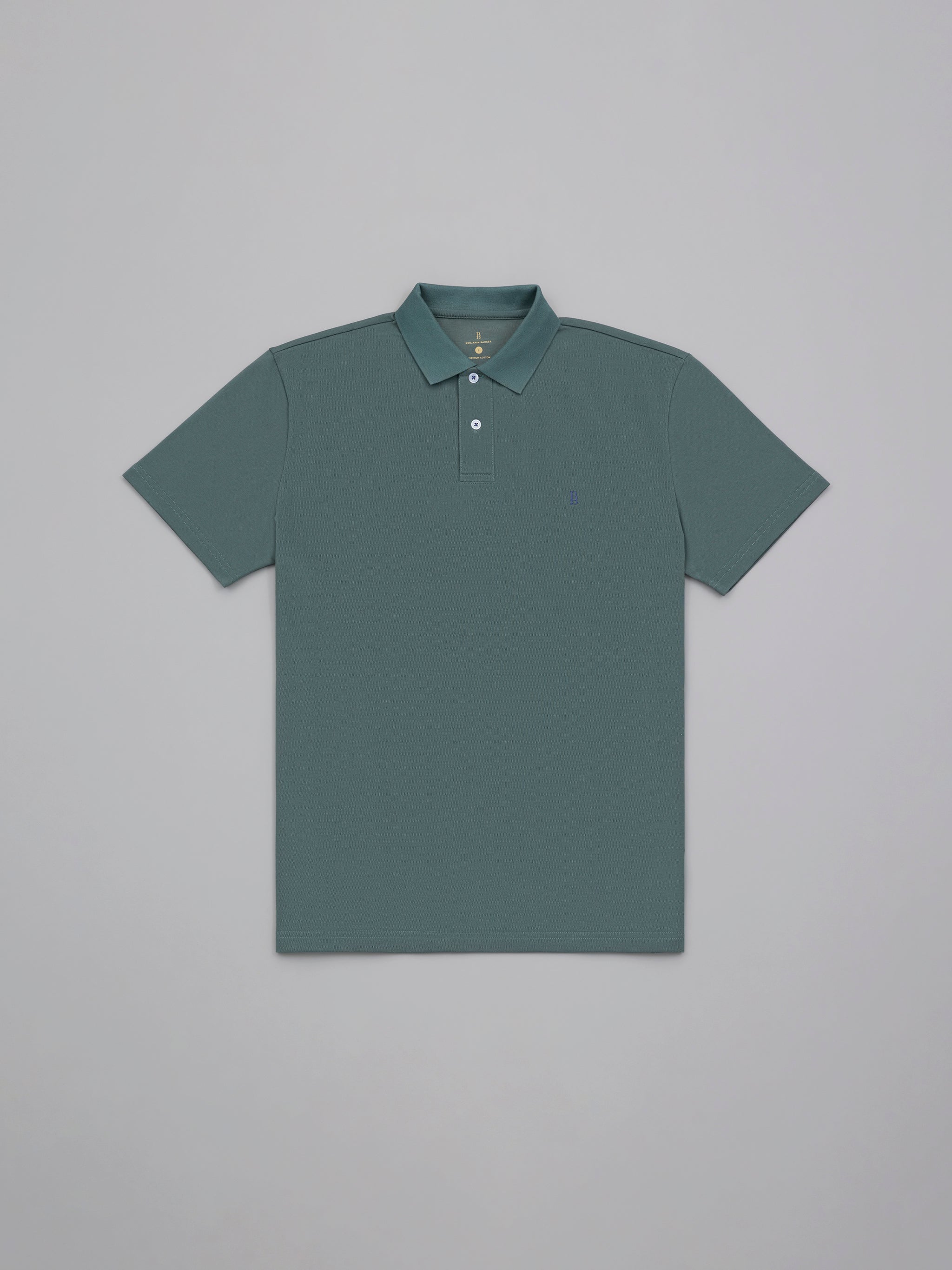 Pique Logo Polo Tee