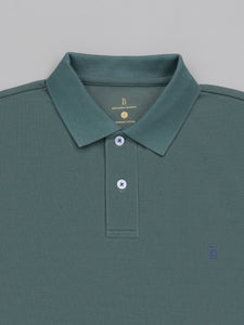 Pique Logo Polo Tee