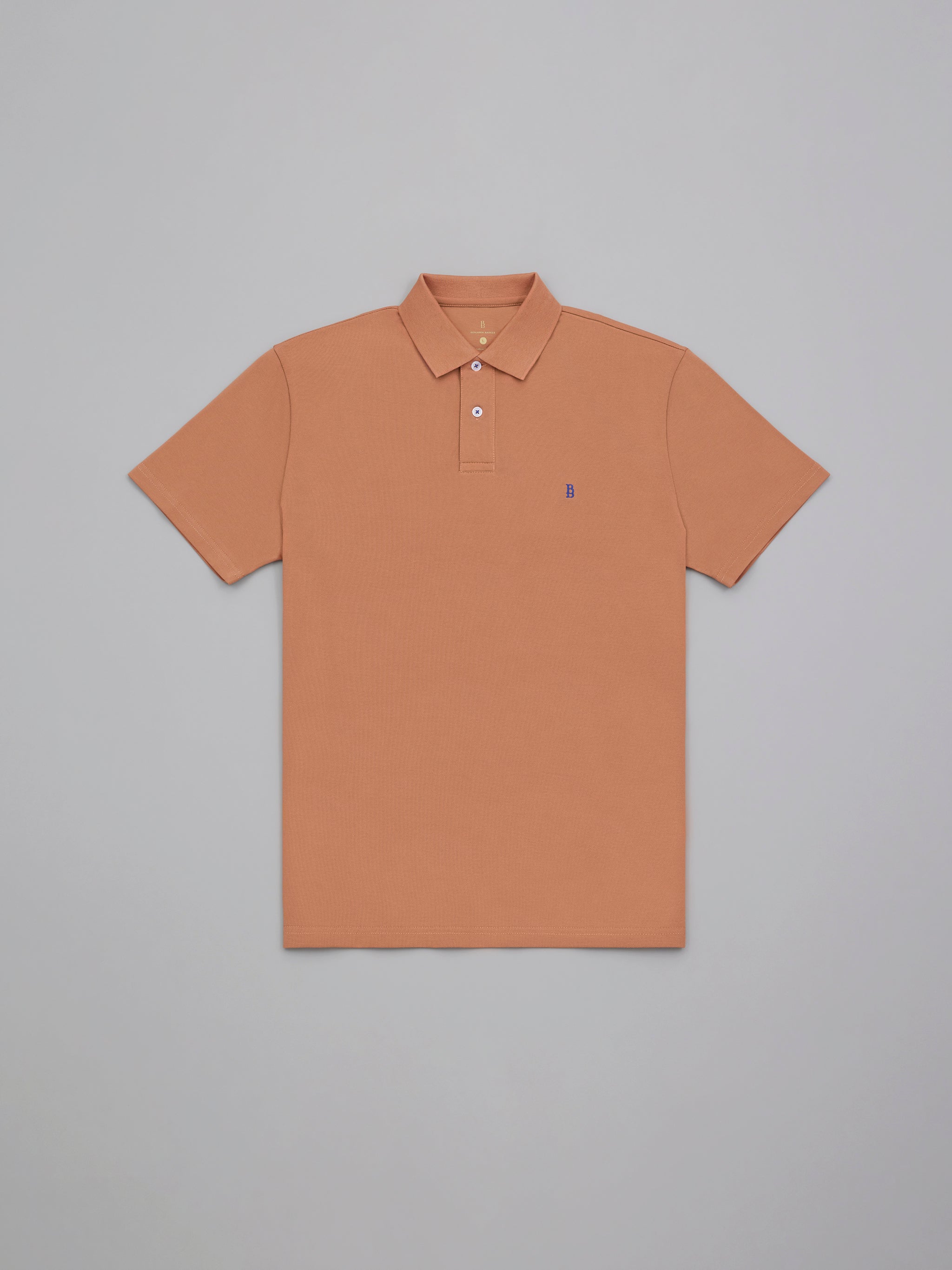 Pique Logo Polo Tee