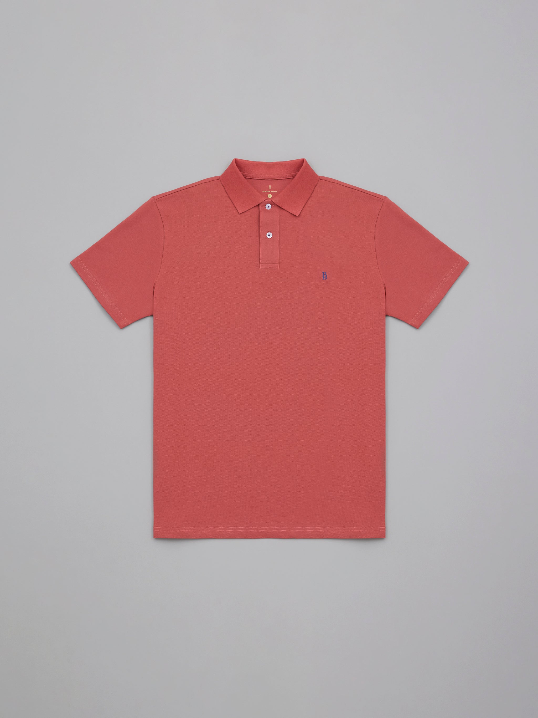 Pique Logo Polo Tee