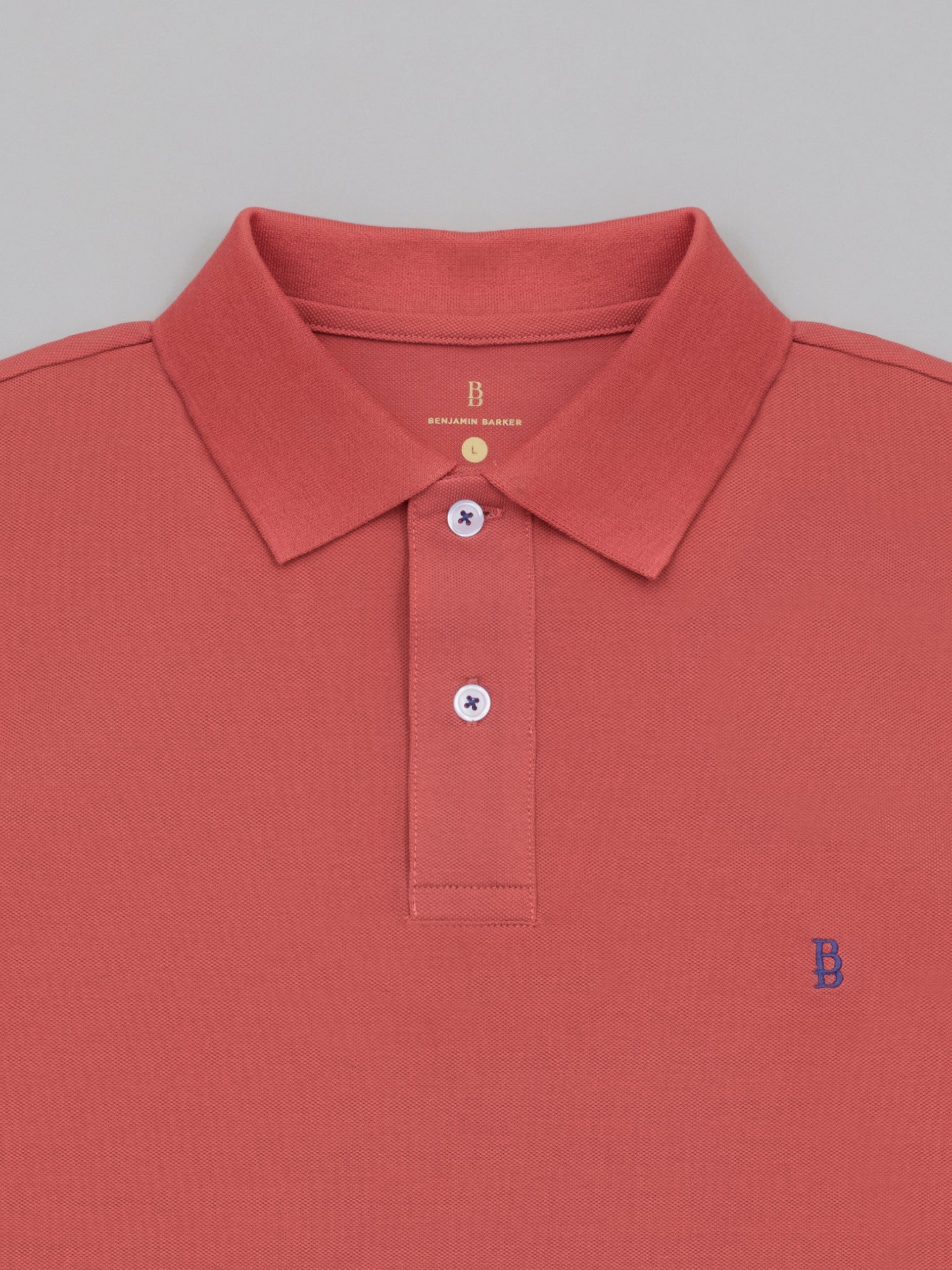 Pique Logo Polo Tee