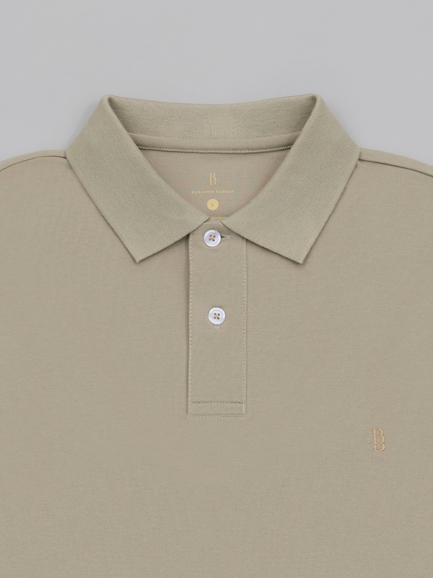 Pique Logo Polo Tee