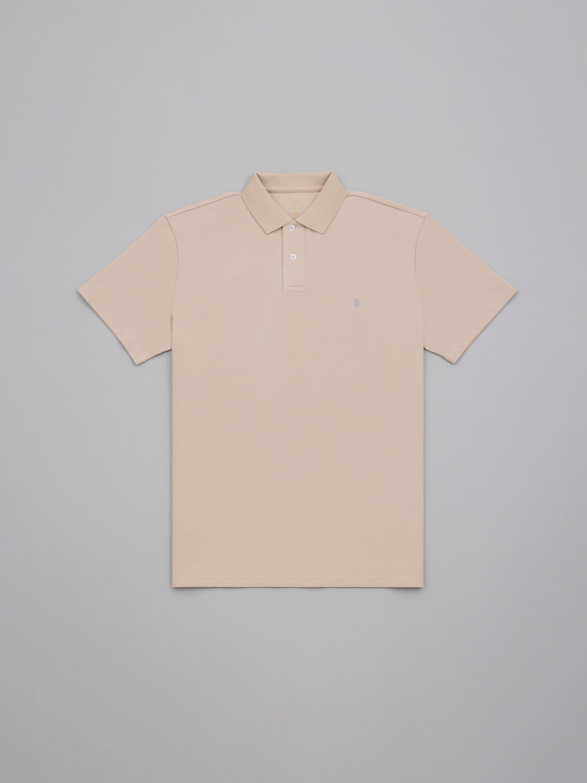 Pique Logo Polo Tee
