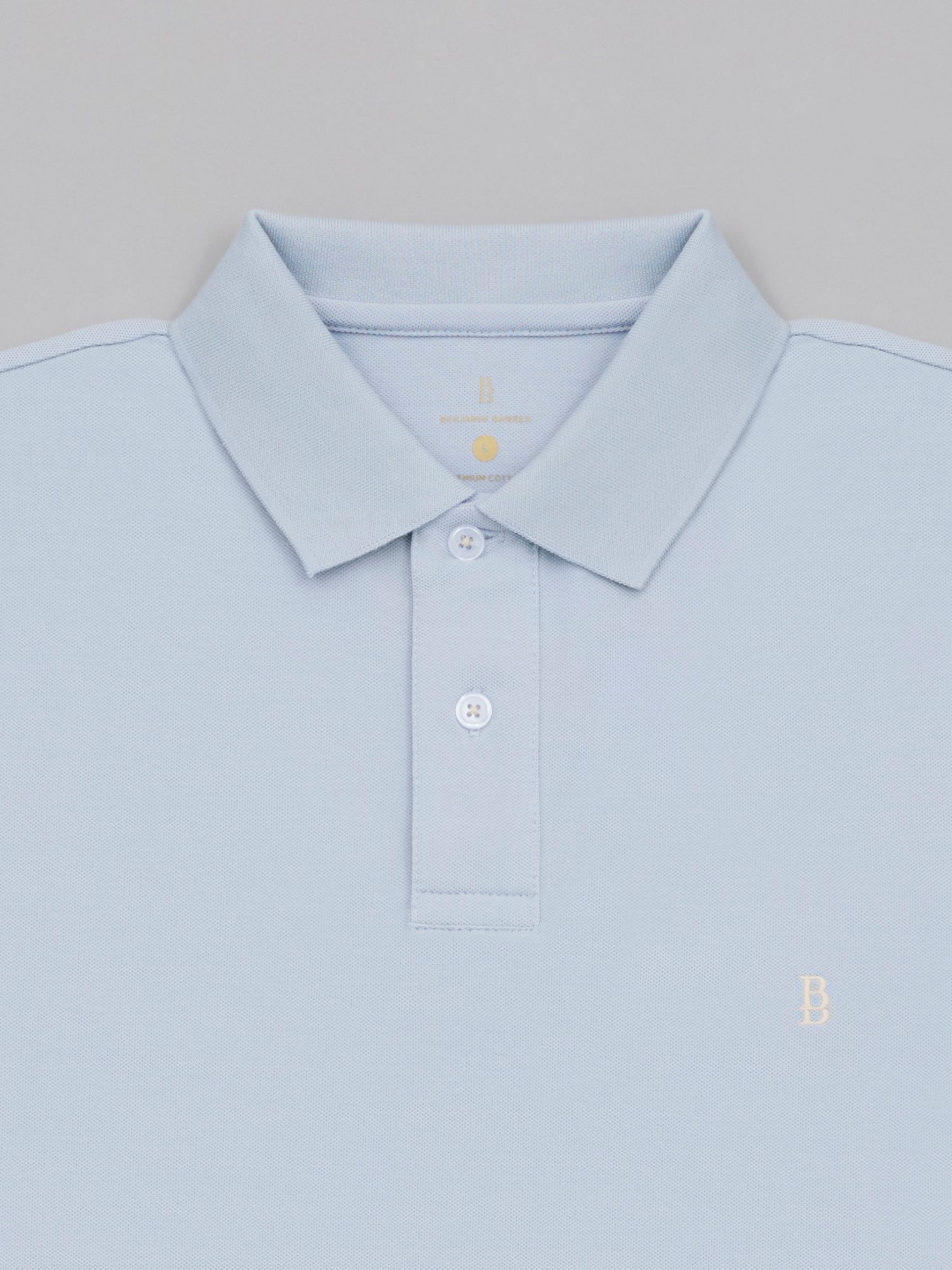Pique Logo Polo Tee