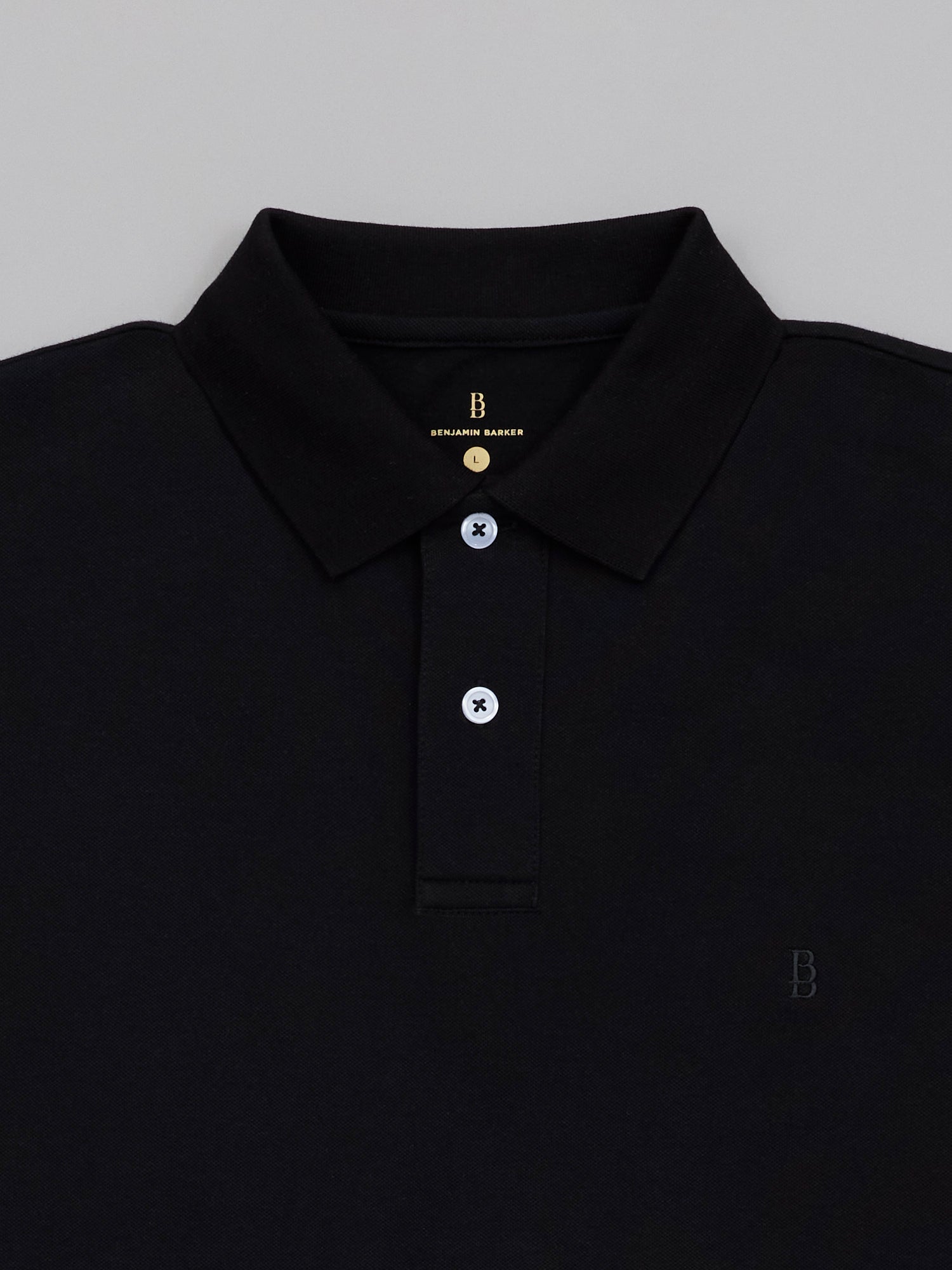 Pique Logo Polo Tee