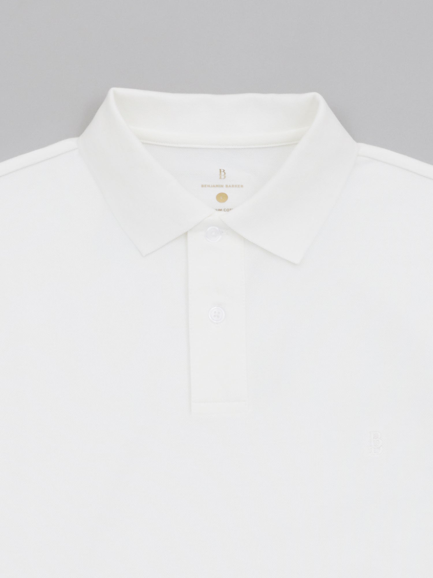 Pique Logo Polo Tee