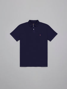 Pique Logo Polo Tee