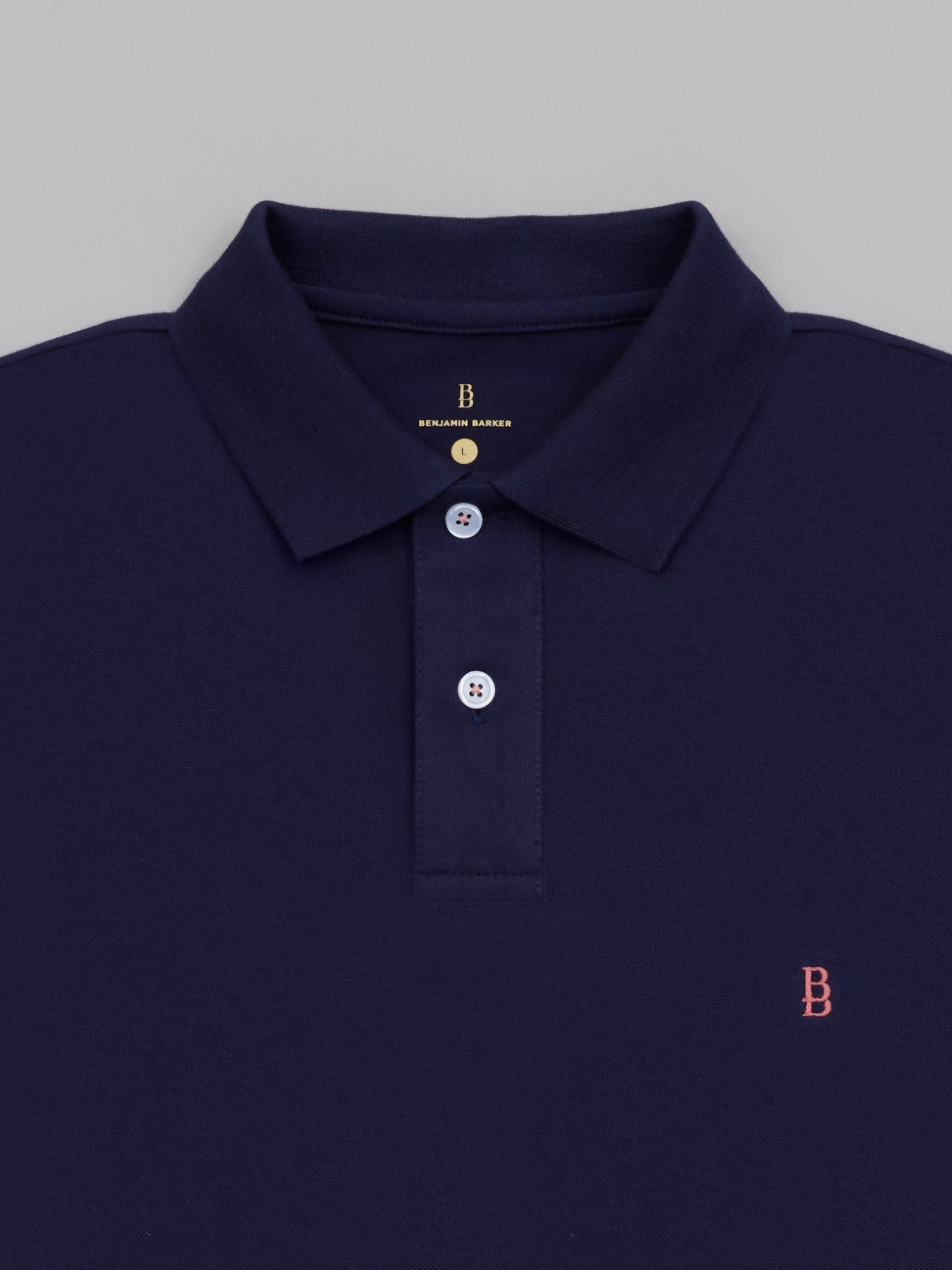 Pique Logo Polo Tee