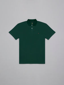 Pique Logo Polo Tee