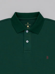 Pique Logo Polo Tee