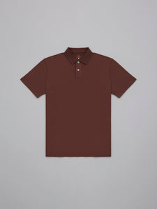 Pique Logo Polo Tee