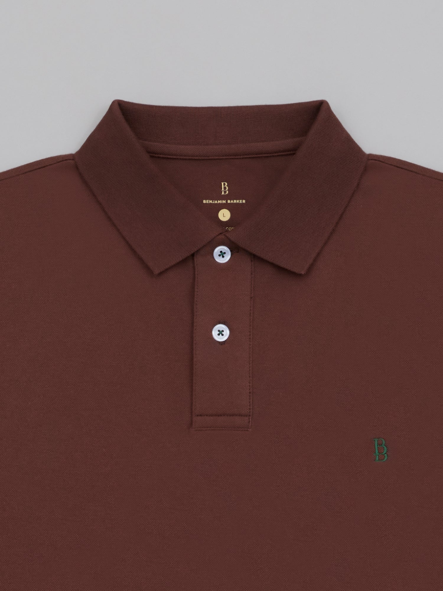 Pique Logo Polo Tee