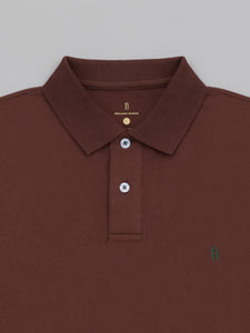 Pique Logo Polo Tee