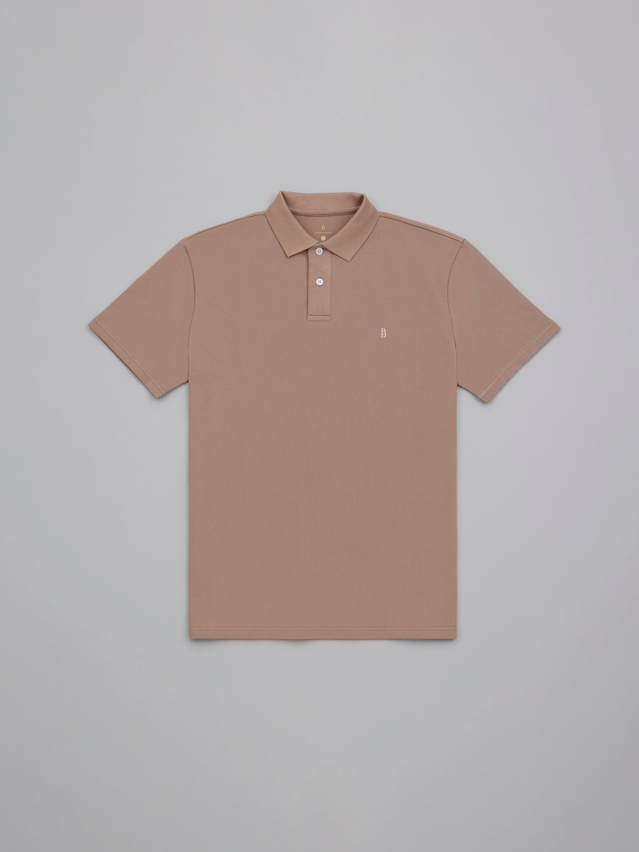 Pique Logo Polo Tee