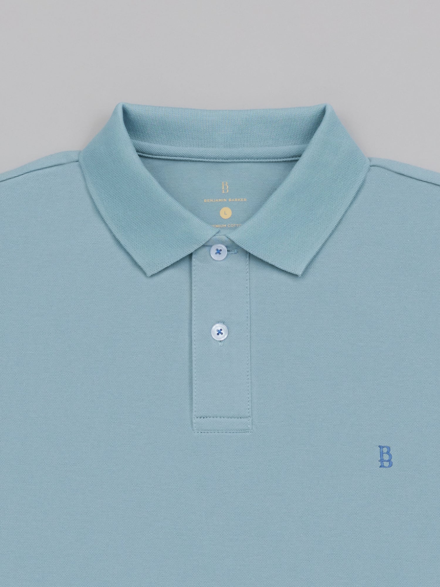Pique Logo Polo Tee