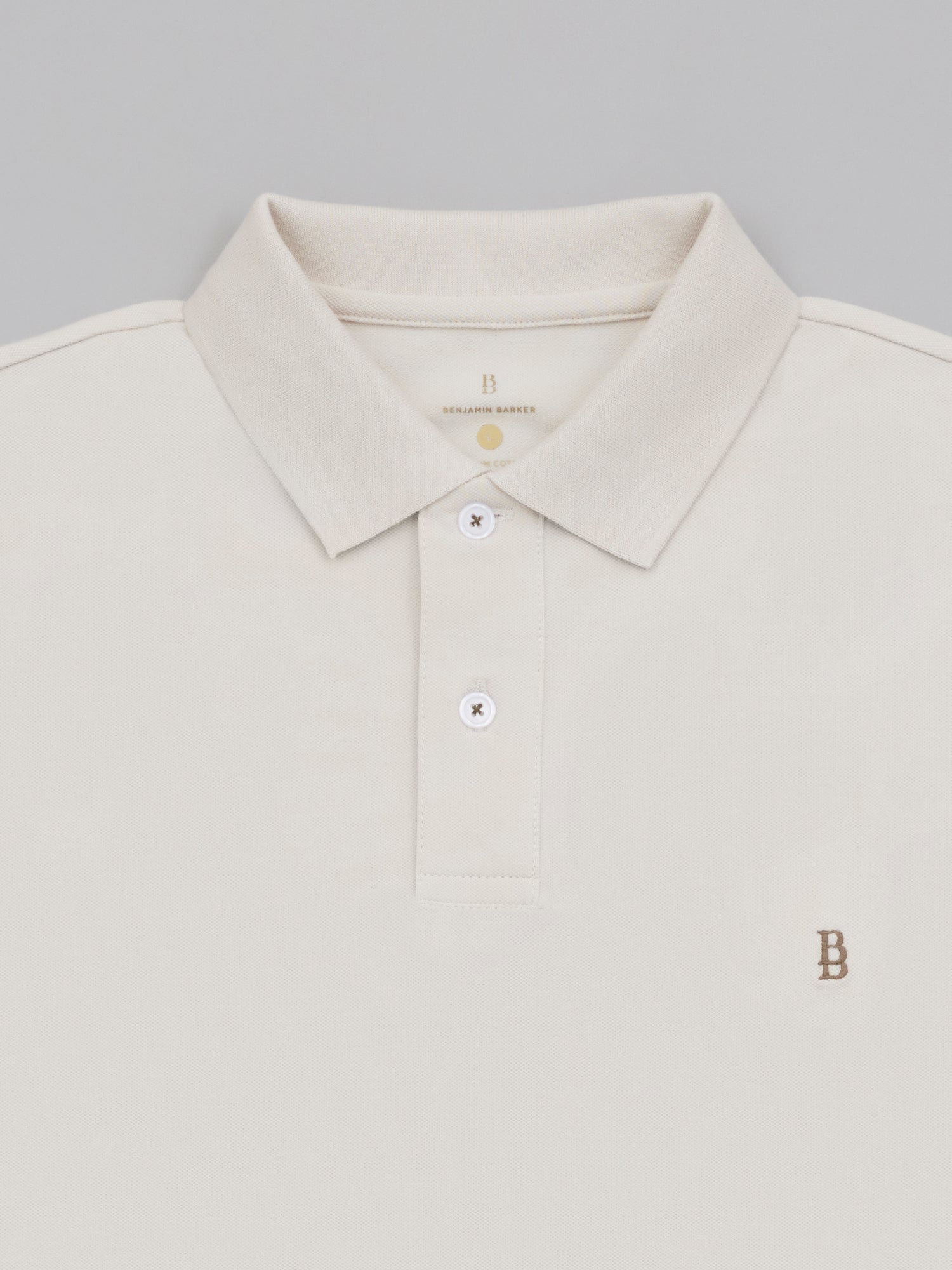 Pique Logo Polo Tee