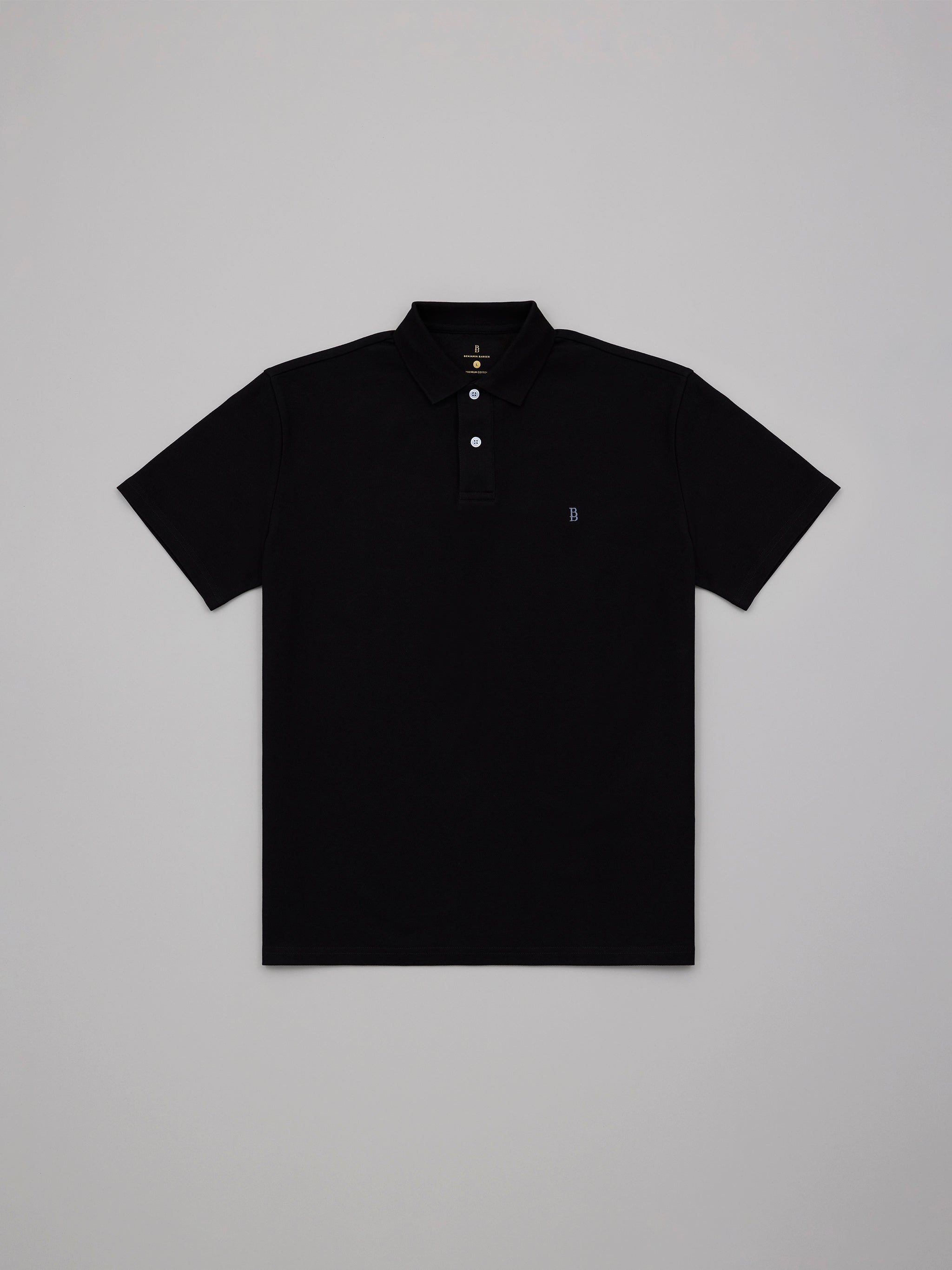 Pique Logo Polo Tee